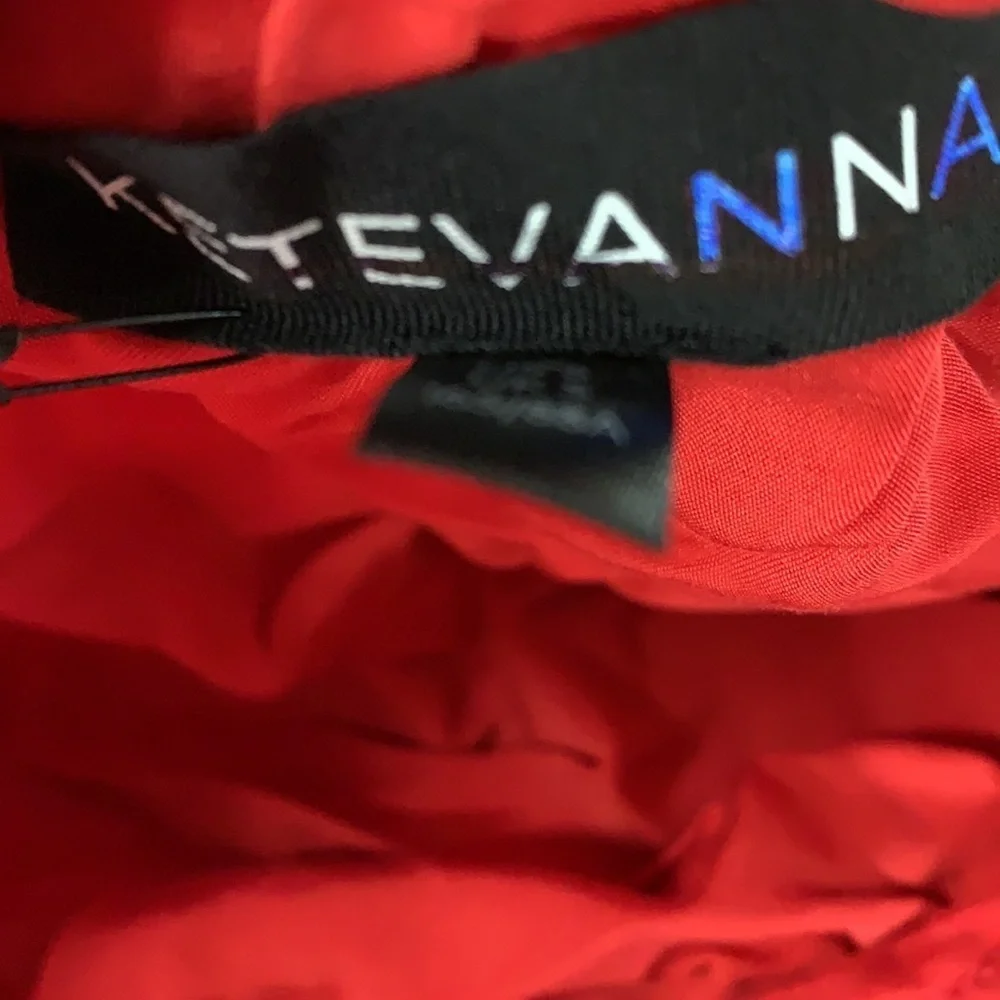 Free people KETEVANNA ELIZA DRESS NEW SIZE SMALL RED RUFFLE